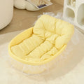 Cat Nest Macaroon Colour Small Dog Kennel Removable Washable Four Seasons Universal Soft Warm Dopamine Cats Nests Pet Products