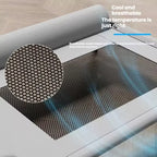 Elevated Cooling Mesh Dog Cot Breathable Moisture Resistant Bed With Pillow Four Seasons Use Indoor For Dog Cat Pet Supplies