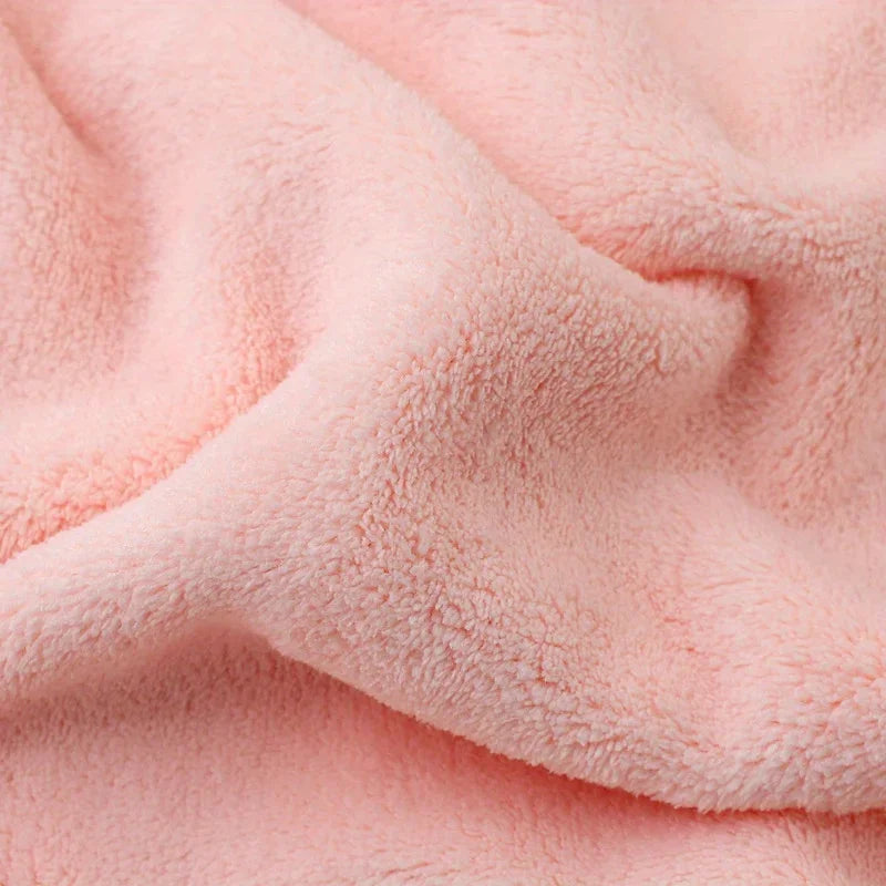 Lovely Baby Blanket for Kids Coral Fleece Super Soft with Embroideries Absorbent Baby Room Blanket Super Soft