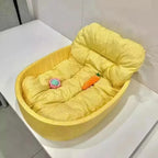 Cat Nest Macaroon Colour Small Dog Kennel Removable Washable Four Seasons Universal Soft Warm Dopamine Cats Nests Pet Products