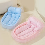 Cat Nest Macaroon Colour Small Dog Kennel Removable Washable Four Seasons Universal Soft Warm Dopamine Cats Nests Pet Products
